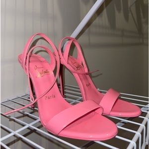 Red bottoms size 37 .only worn em once  inside for an event . No original box